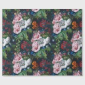 Sommermuster für Blume Geschenkpapier (Flach)