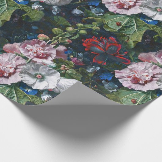 Sommermuster für Blume Geschenkpapier (Ecke)