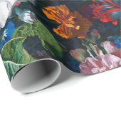 Sommermuster für Blume Geschenkpapier (Rolleneckpunkt)