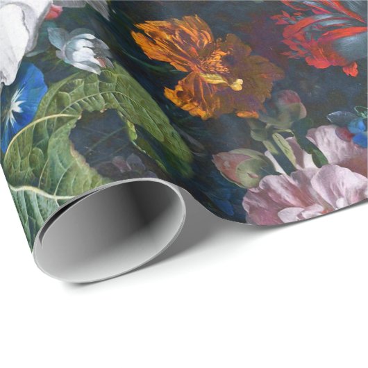 Sommermuster für Blume Geschenkpapier (Rolleneckpunkt)