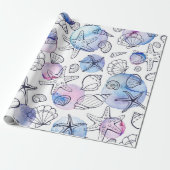 Sommermuster Geschenkpapier (Ungerollt)