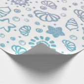 Sommermuster Geschenkpapier (Ecke)