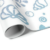 Sommermuster Geschenkpapier (Rolleneckpunkt)