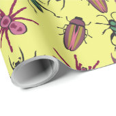 Sommermuster Geschenkpapier (Rolleneckpunkt)