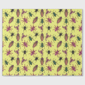 Sommermuster Geschenkpapier (Flach)