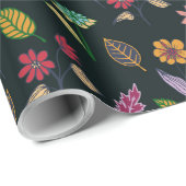 Sommermuster Geschenkpapier (Rolleneckpunkt)