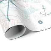 Sommermuster Geschenkpapier (Rolleneckpunkt)