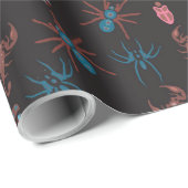 Sommermuster Geschenkpapier (Rolleneckpunkt)