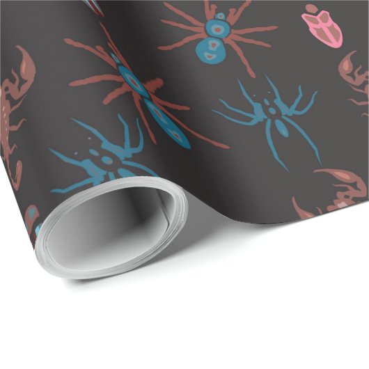 Sommermuster Geschenkpapier (Rolleneckpunkt)