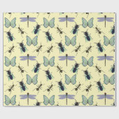 Sommermuster Geschenkpapier (Flach)