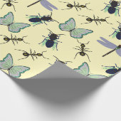 Sommermuster Geschenkpapier (Ecke)