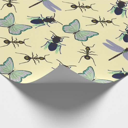 Sommermuster Geschenkpapier (Ecke)