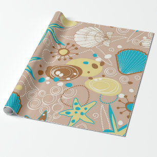 Sommermuster Geschenkpapier