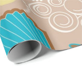 Sommermuster Geschenkpapier (Rolleneckpunkt)