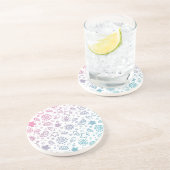 Sommermuster Getränkeuntersetzer (Seite)