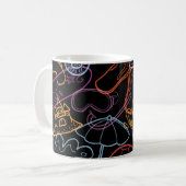 Sommermuster Kaffeetasse (Vorderseite Links)