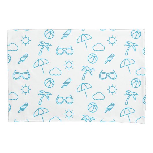 Sommermuster Kissenbezug (Vorderseite)