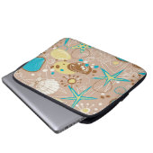 Sommermuster Laptopschutzhülle (Vorne Knopf)