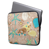 Sommermuster Laptopschutzhülle (Vorderseite Links)