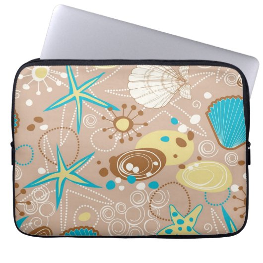 Sommermuster Laptopschutzhülle (Vorderseite)