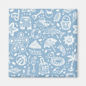 Sommermuster Magnet (Vorne)