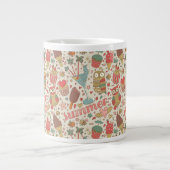 Sommermuster mit Eis Jumbo-Tasse (Vorderseite)