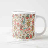 Sommermuster mit Eis Jumbo-Tasse (Rechts)