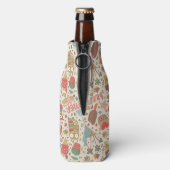 Sommermuster mit Eiscreme Flaschenkühler (Flasche Rückseite)