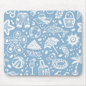 Sommermuster Mousepad (Vorne)