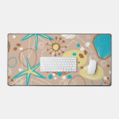 Sommermuster Schreibtischunterlage (Tastatur & Maus)