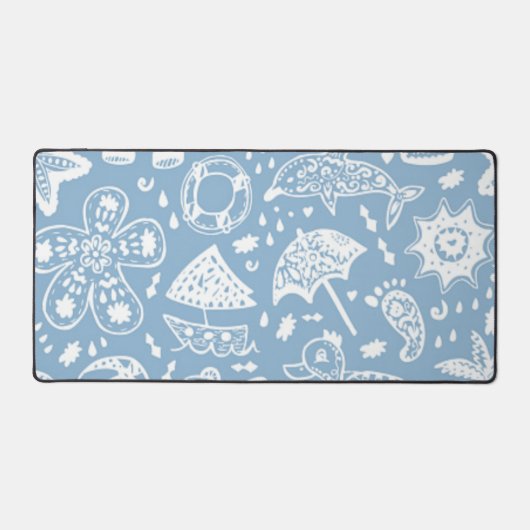 Sommermuster Schreibtischunterlage (Vorderseite)