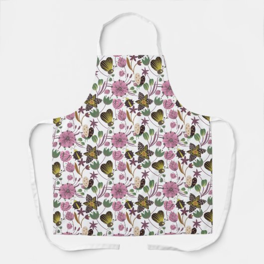 Sommermuster Schürze (Vorderseite)