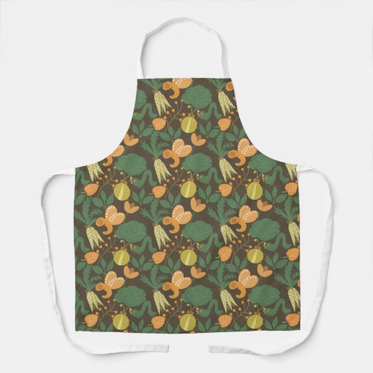 Sommermuster Schürze (Vorderseite)