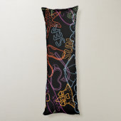 Sommermuster Seitenschläferkissen (Rückseite (Vertikal))