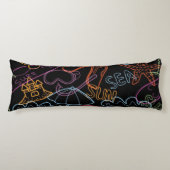 Sommermuster Seitenschläferkissen (Vorderseite)