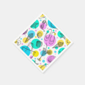 Sommermuster Serviette (Ecke)