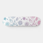 Sommermuster Skateboard (Horizontal)