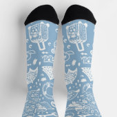 Sommermuster Socken (Oben)