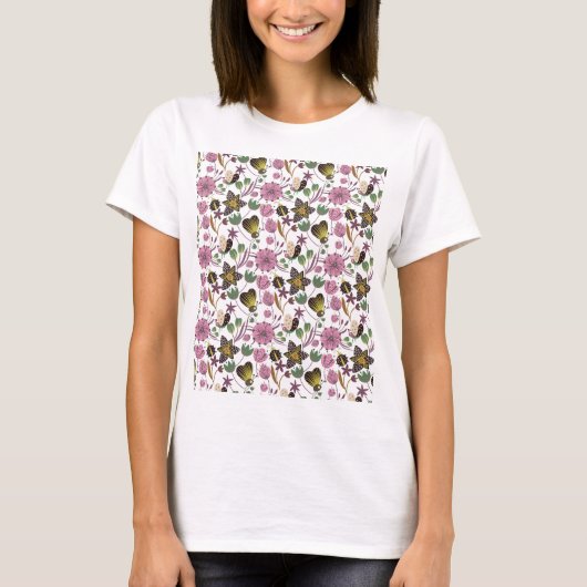 Sommermuster T-Shirt (Vorderseite)
