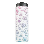 Sommermuster Thermosbecher (Vorderseite)