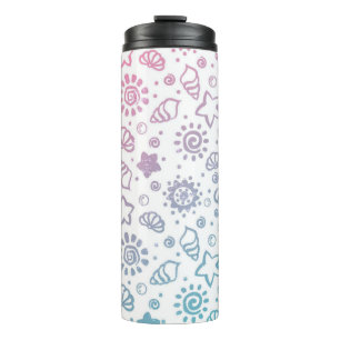 Sommermuster Thermosbecher