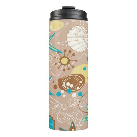 Sommermuster Thermosbecher (Vorderseite)