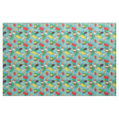 Sommermuster von Eiscremes und Fruchtscheiben Stoff (Fat Quarter (45,7 x 55,9 cm))