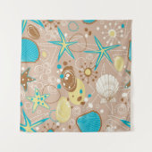 Sommermuster Wandteppich (Vorderseite (Horizontal))