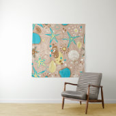 Sommermuster Wandteppich (Beispiel (Horizontal))