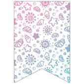 Sommermuster Wimpelkette (Erste Fahne)