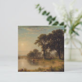 Sommernachmittag (1865) - Flachkarte (Stehend Vorderseite)