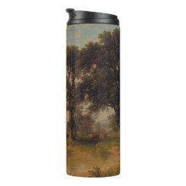 Sommernachmittag (1865) - Thermal Tumbler Thermosbecher