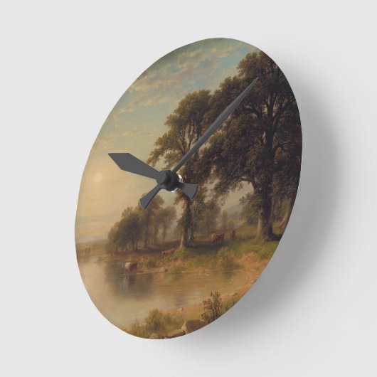 Sommernachmittag (1865) - Uhr (Winkel)