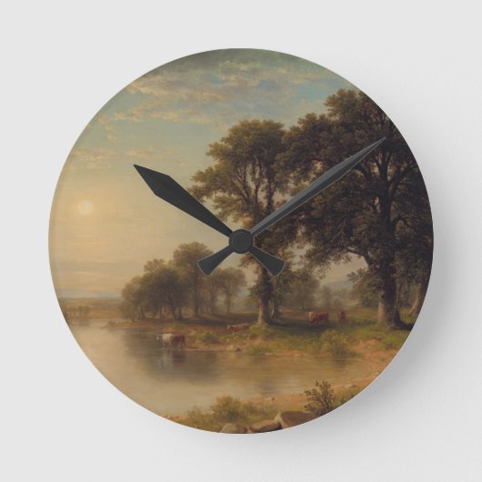 Sommernachmittag (1865) - Uhr (Vorderseite)